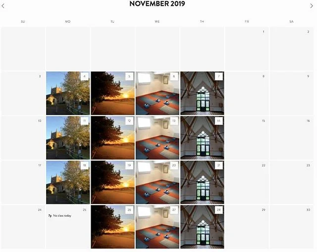 November classes with @goldingyoga

Join Mark for an hour class every Monday-Thursday!

Mark trained at @bristolschoolofyoga and completed his 200hour Yoga Teacher Training under the guidance of expert teachers there! 
His style of yoga is focused mo