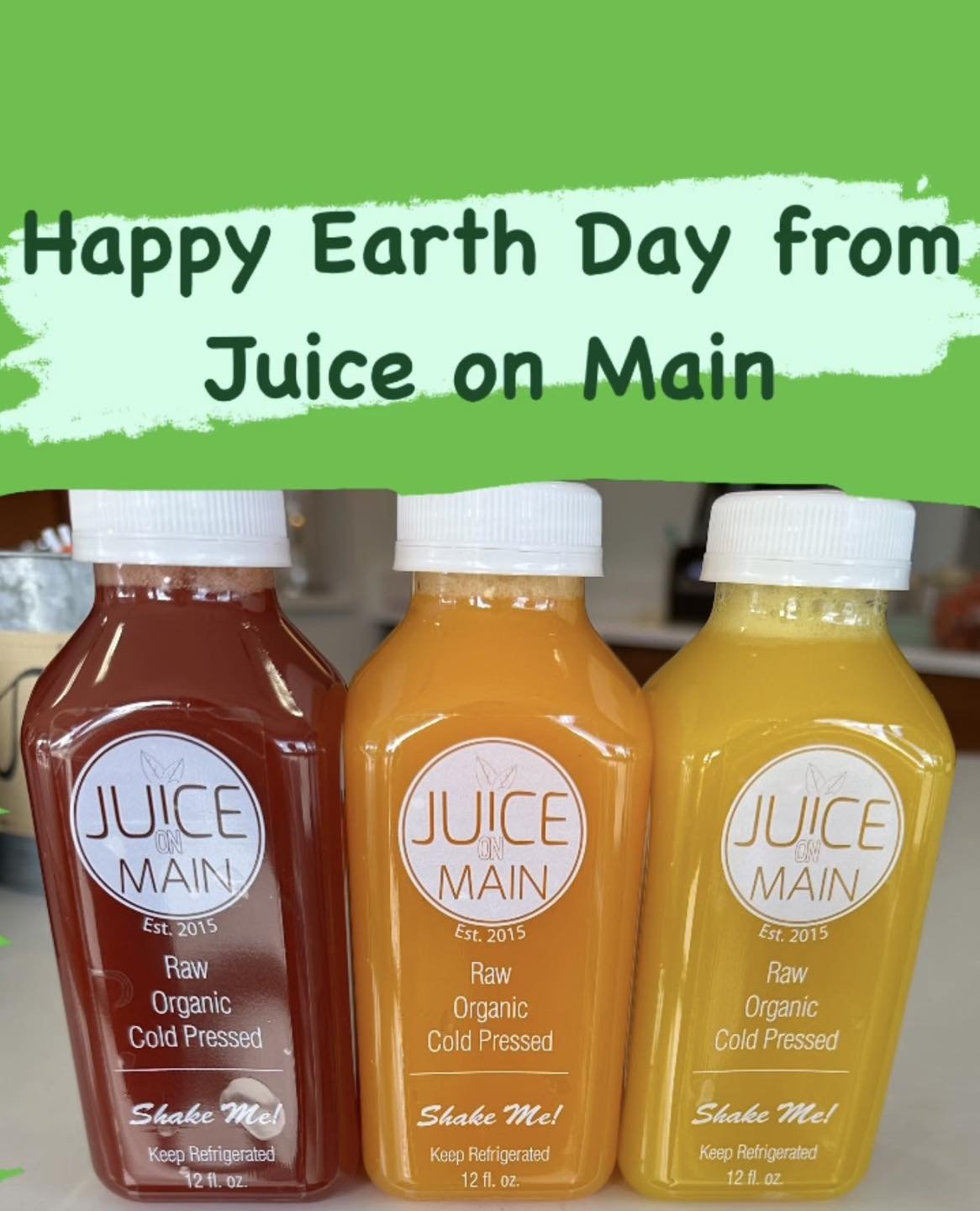 Check out how we are celebrating&hellip;

**Climate Week Special (April 27th to May 5th)**
Save 10% at Juice on Main when you post a photo of yourself on Instagram doing one of the following and tag @juiceonmain: 
Show us how you're reducing your car
