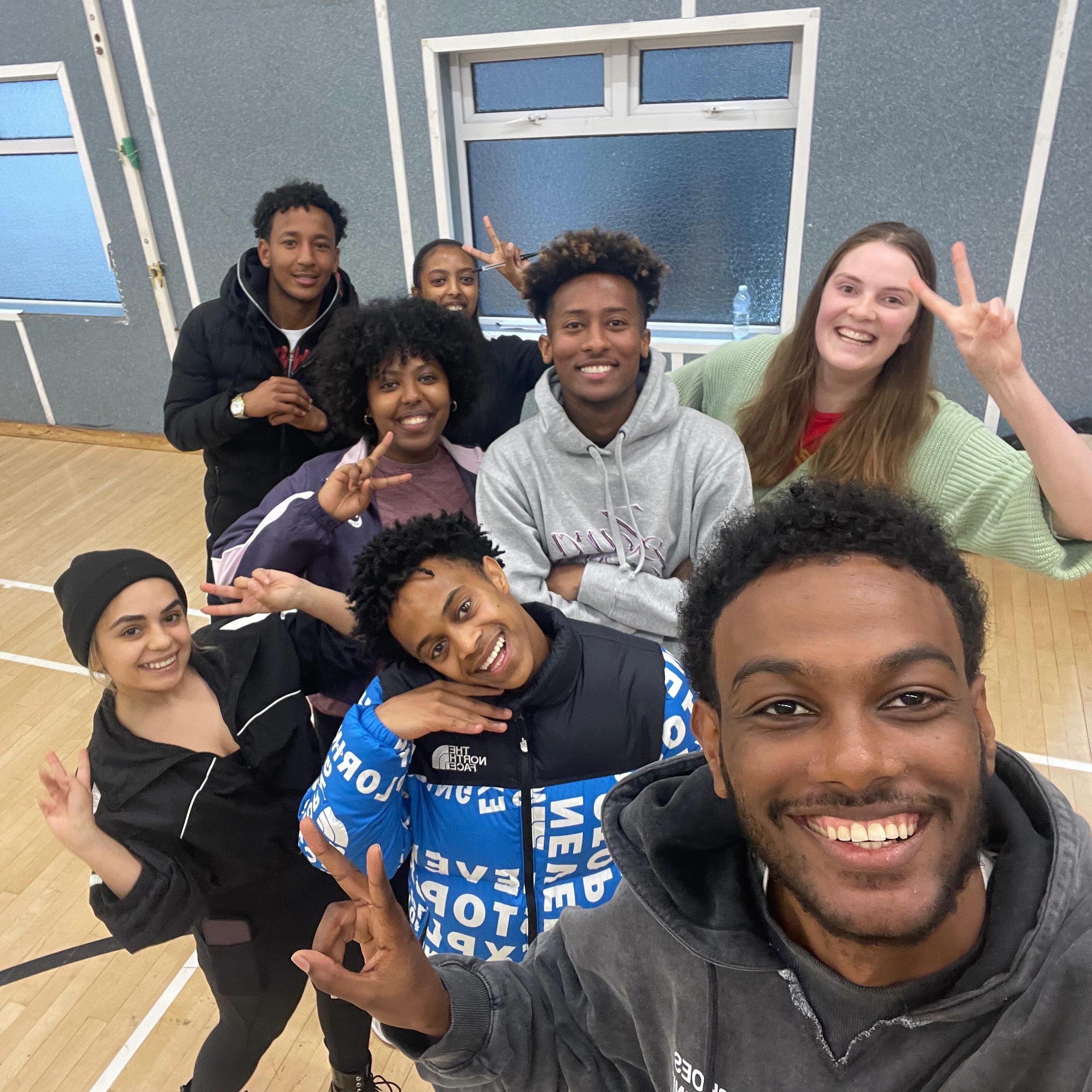 As part of the tour for our new show &lsquo;Tender&rsquo; we&rsquo;ve been delivering workshops for refugee groups. Last night our team were at @daaroyouth&rsquo;s &lsquo;Injera Club&rsquo; - a busy and very popular youth club for East African young 