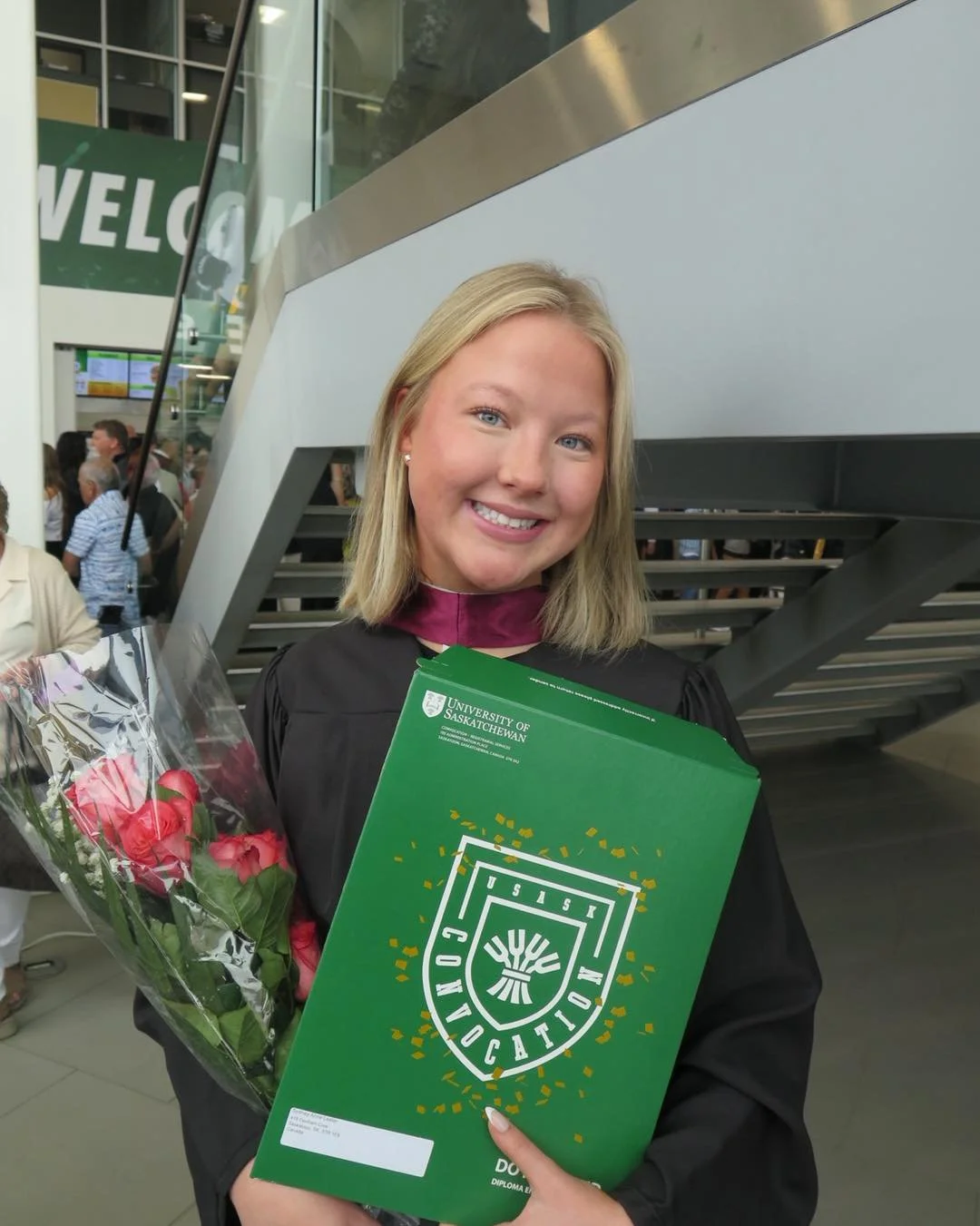 Congratulations to Sydney on convocating with her Bachelors of Commerce majoring in Human Resources! 🤍🎓💚
We are so proud of you and can&rsquo;t wait to see where the world takes you next! 🥳