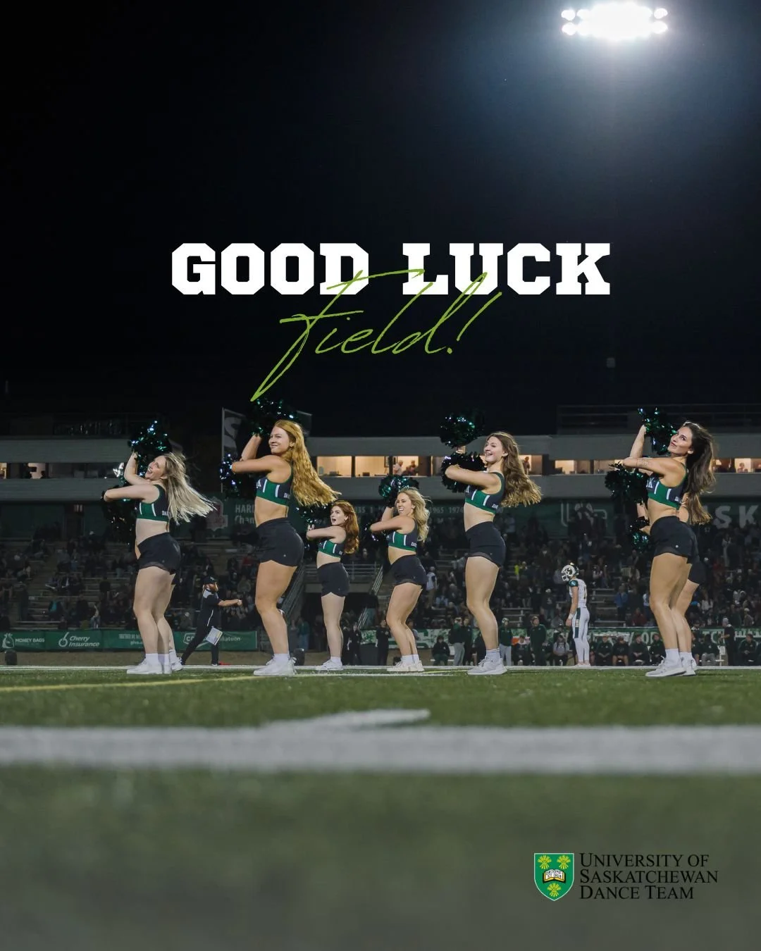 Best of luck to all those auditioning for our 2026/2027 Field Team today! 🥳💚