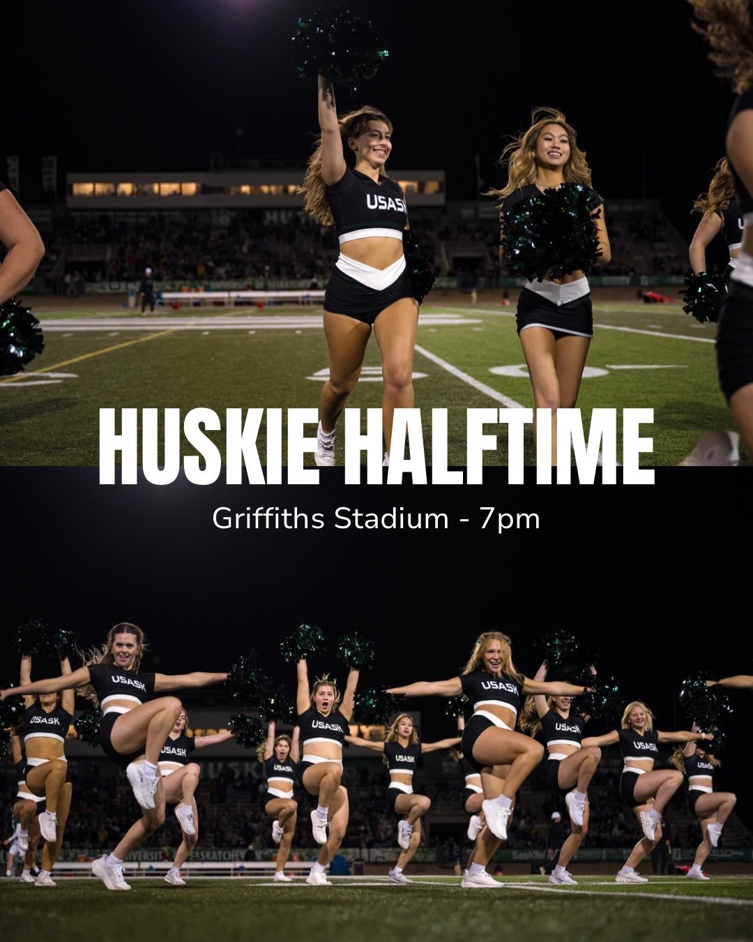 T-minus 7 hours until kickoff!! See you there Huskie Fans!🐺💚