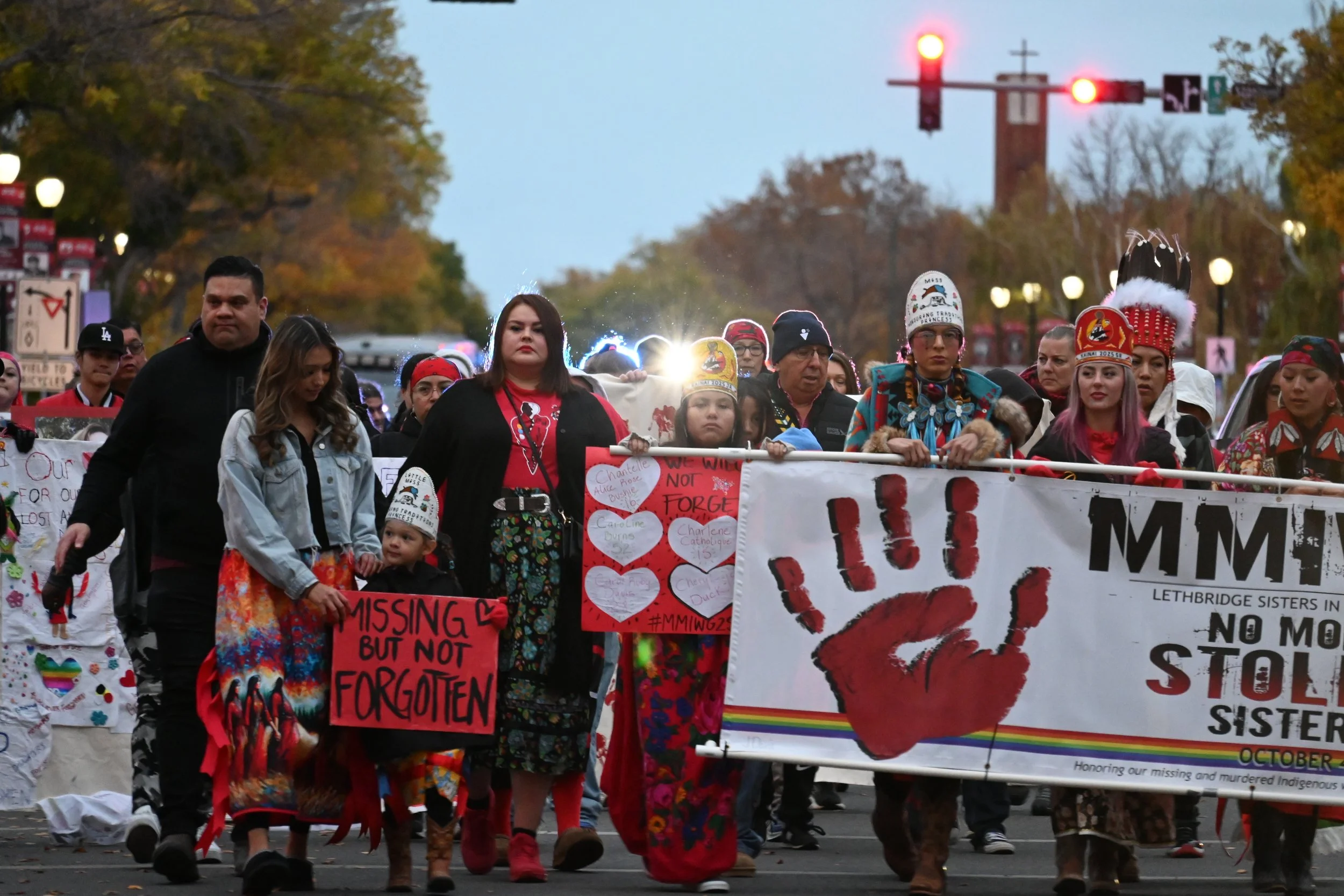 Sisters in Spirit Sikoohkotoki March & Vigil - Missing and Murdered Indigenous Women, Girls, and Two-Spirit (MMIWG2S) Memorial on October 4 annually