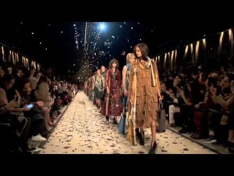 Clare Maguire "My Sweet Lord" live at the Burberry Womenswear A/W show