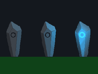 Ooh look at the gate stones being activated. They act as spawn points.