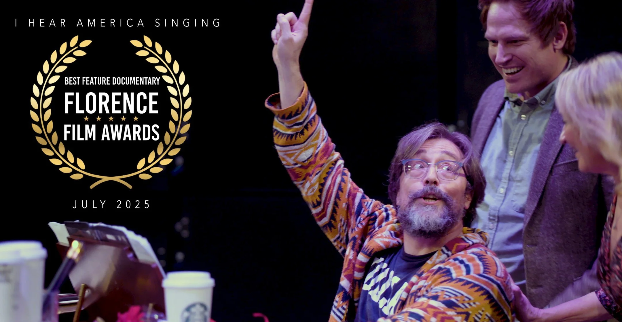 Thank you, @florencefilmawards for honoring our #operafilm with the July laurel for BEST DOCUMENTARY FEATURE. @peermusic_classical @daronhagencomposer