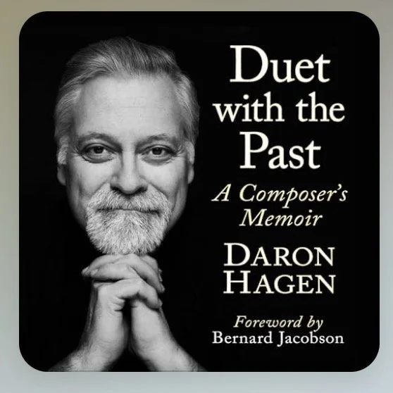 Thrilled that my memoir "Duet with the Past" is now available on @audible unabridged, and narrated by the author. Thank you to @mcfpub for publishing it, and thank you @bogliascocenter for providing me the undisturbed environment where I co