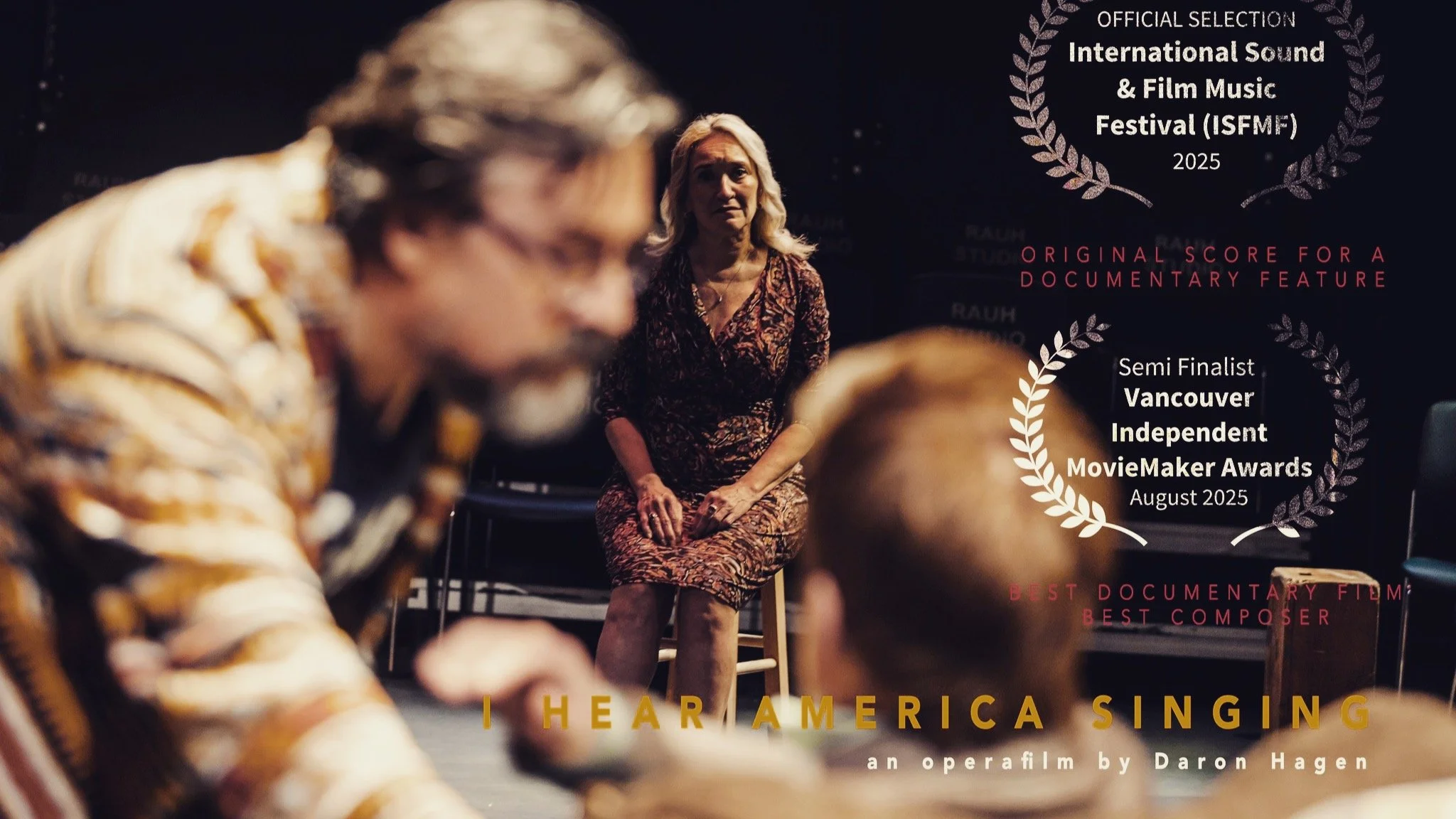 Congratulations to the entire New Mercury Collective family: our #operafilm "I Hear America Singing" is an Official Selection for the International Sound & Film Music Festival for Best Score for a Documentary Feature and a Semi-Finalist