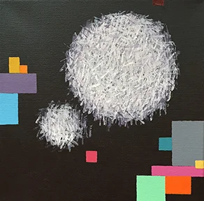  12x12 acrylic on canvas [Sold] 