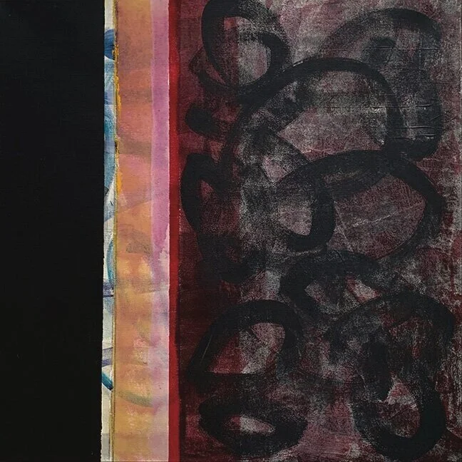 MEMBRANES AND SCREENS | 24x24 acrylic on canvas Exhibited at Cambridge Art Association, 2021 SMFA Art Sale 2022 (Juried) $2800