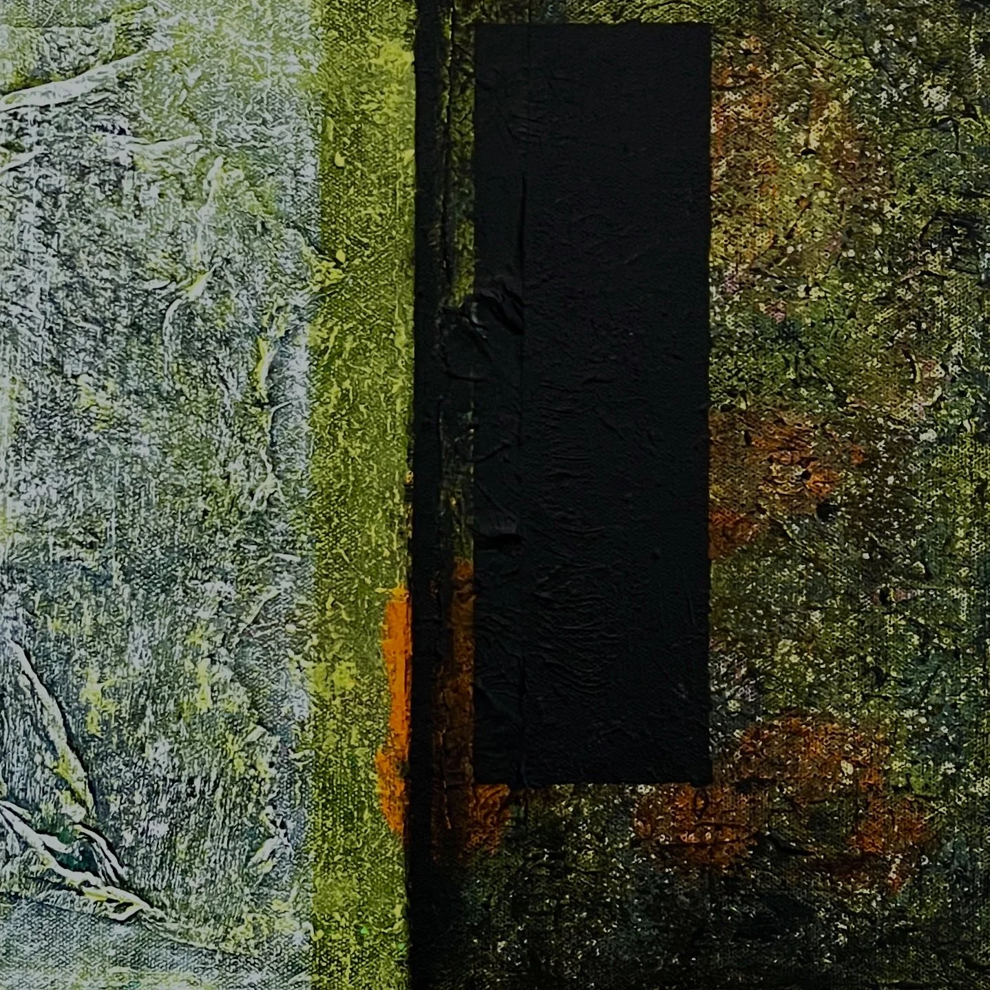  LIGHT, LOVE AND HOPE | 12×12 acrylic and mixed media on canvas $1000 