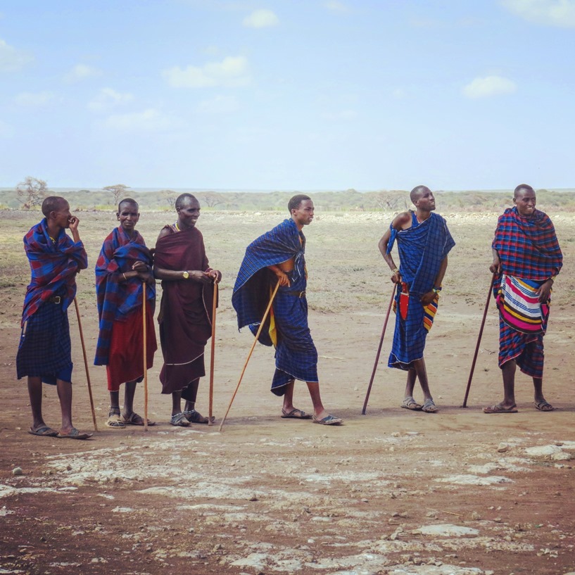 Young Maasai Warriors