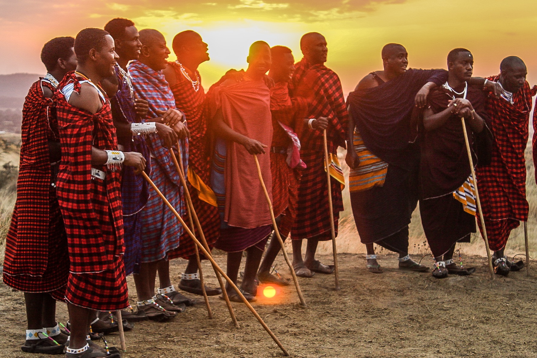 Maasai Warriors dancing (Copy)