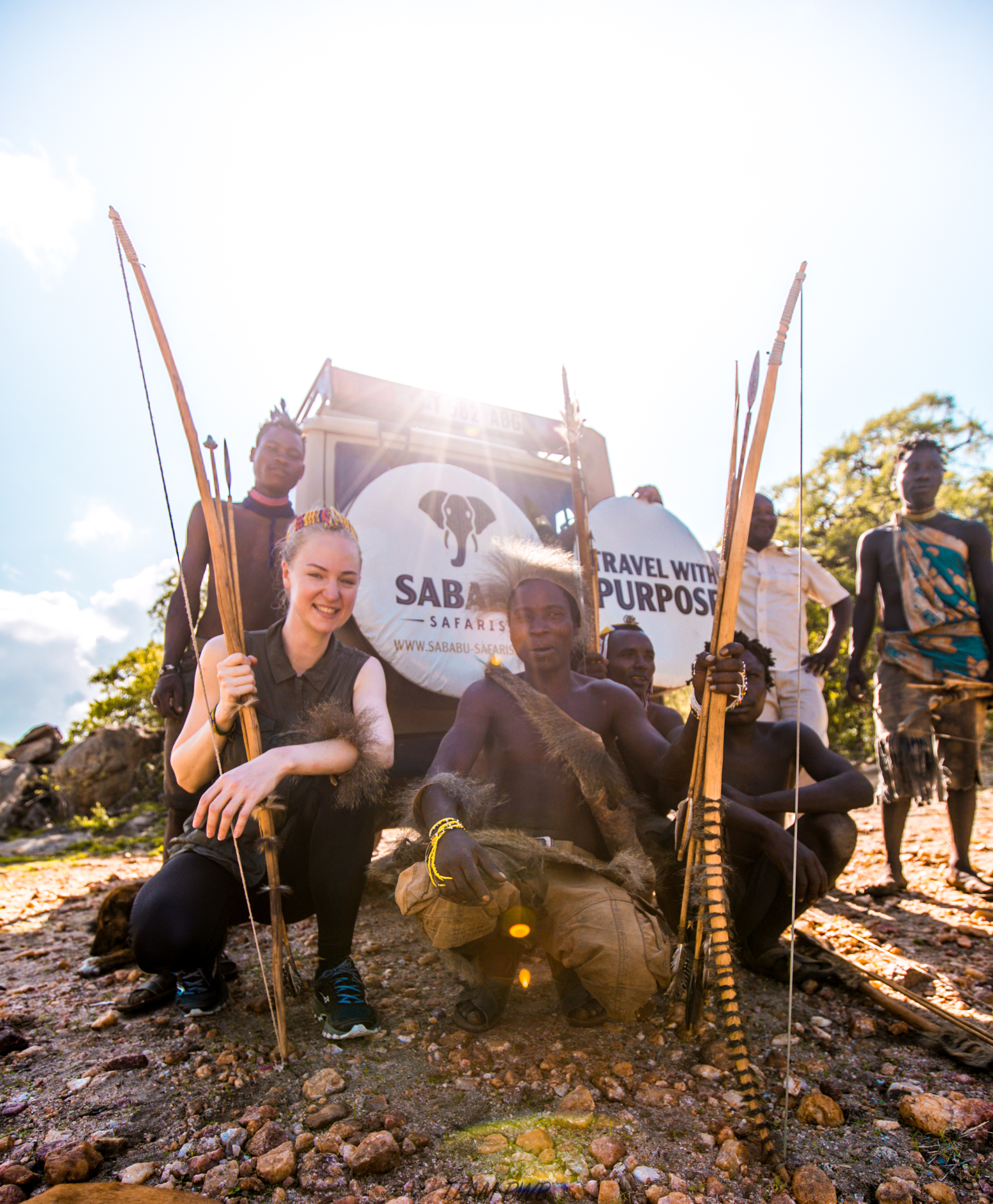 Woman with Hadzabe tribe (Copy)