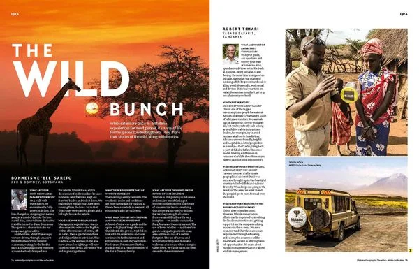 National Geographic Traveller's Interview mit unserem Co-Founder Robert!