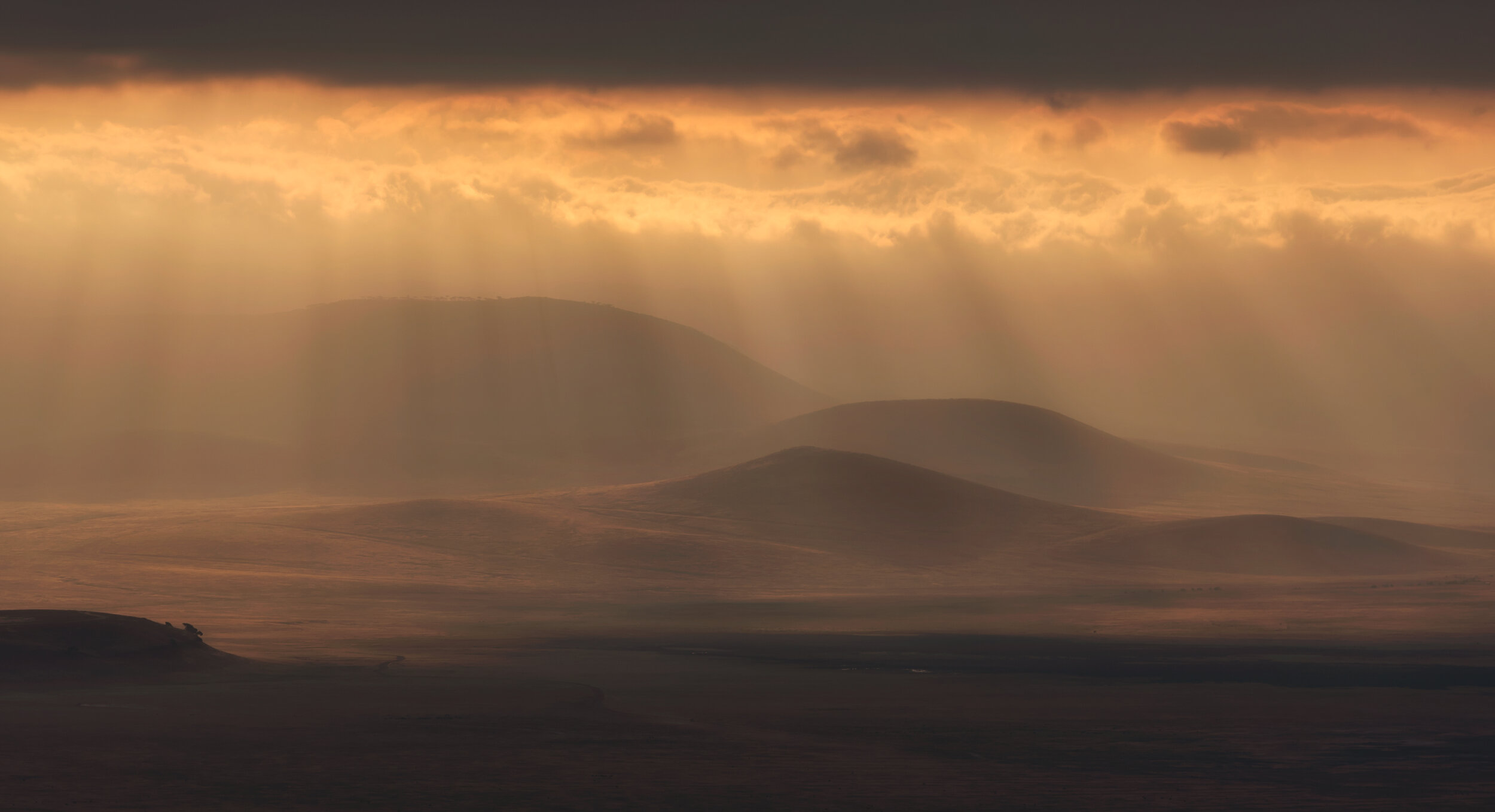 Sunset in Tanzania