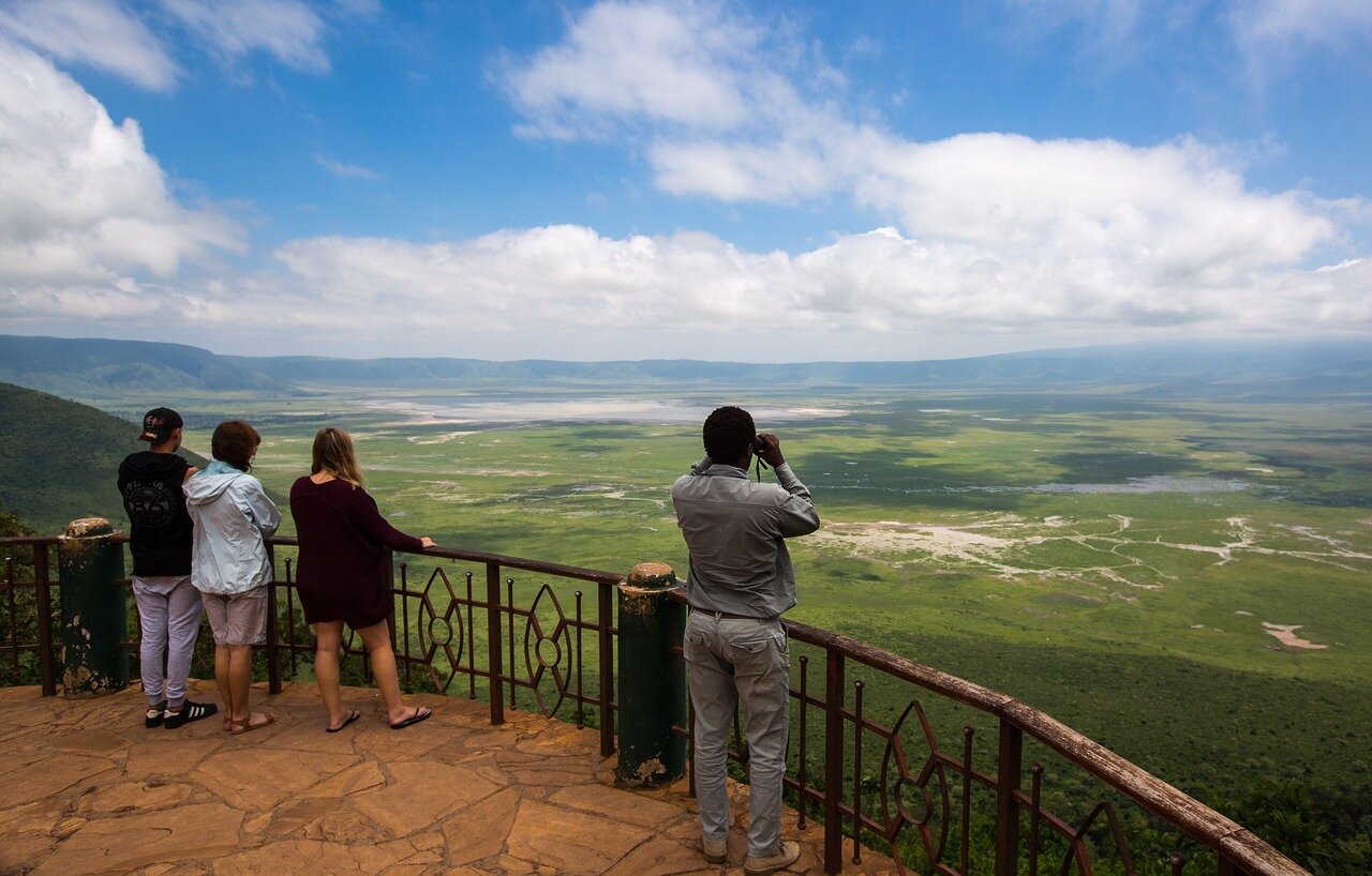 View of Ngorongoro Crater