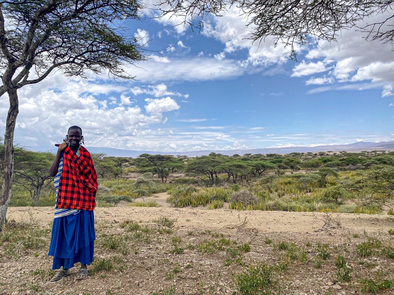 Maasai in Ngorongoro Conservation Area