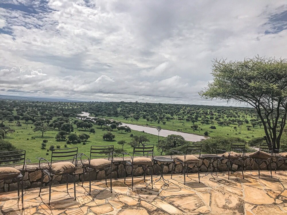 View from Tarangire Safari Lodge