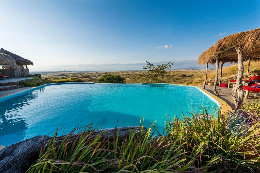 Africa Amini Maasai Lodge Infinity Pool