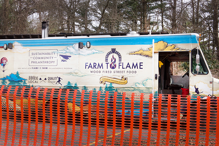 Farm to Flame innovative food truck.