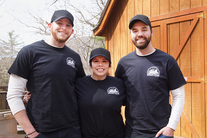 Exciting news for BBQ lovers: Howard Station BBQ and Bar coming to Boone in April. Owners Andy, Chelsea, and Cody.