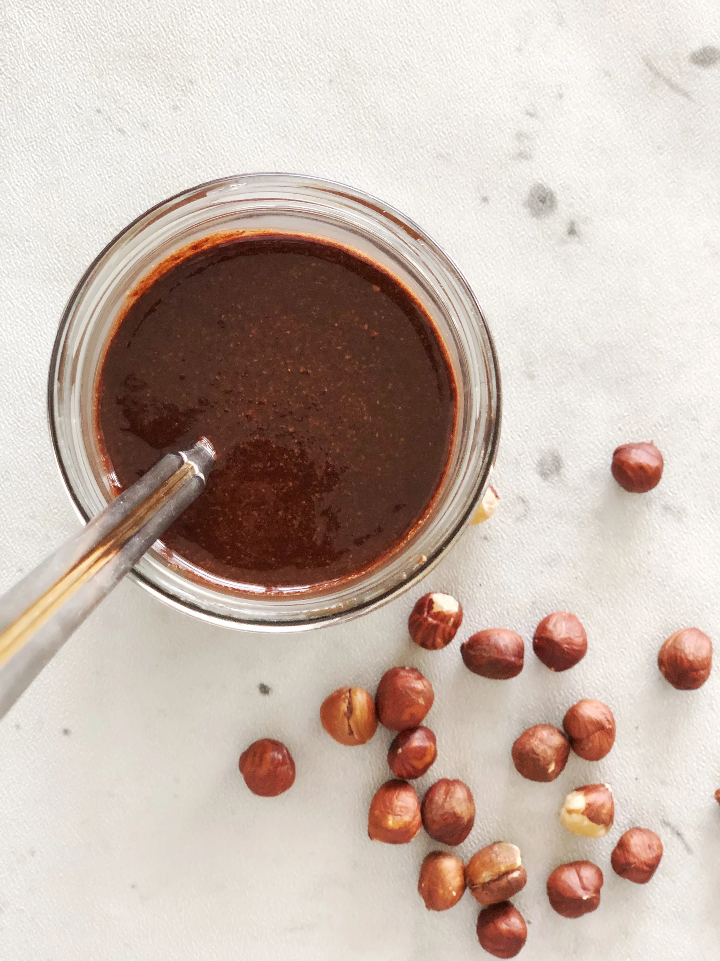 Vegan hazelnotenpasta