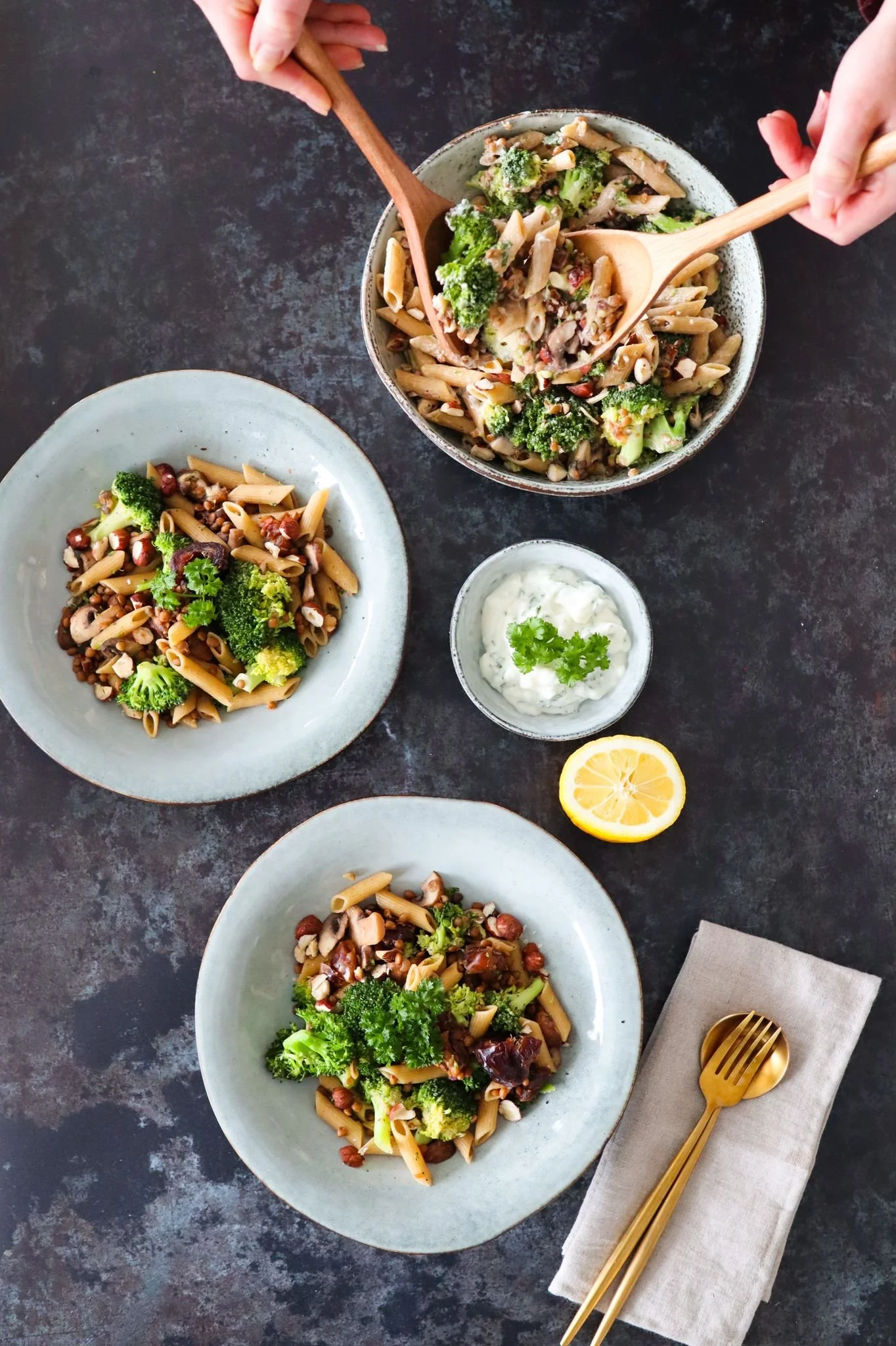Vegan sportrecept: pasta met dadels