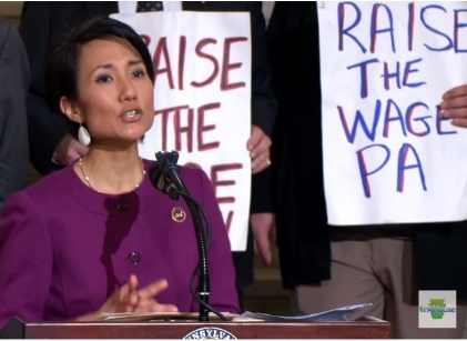 Minimum Wage Rally