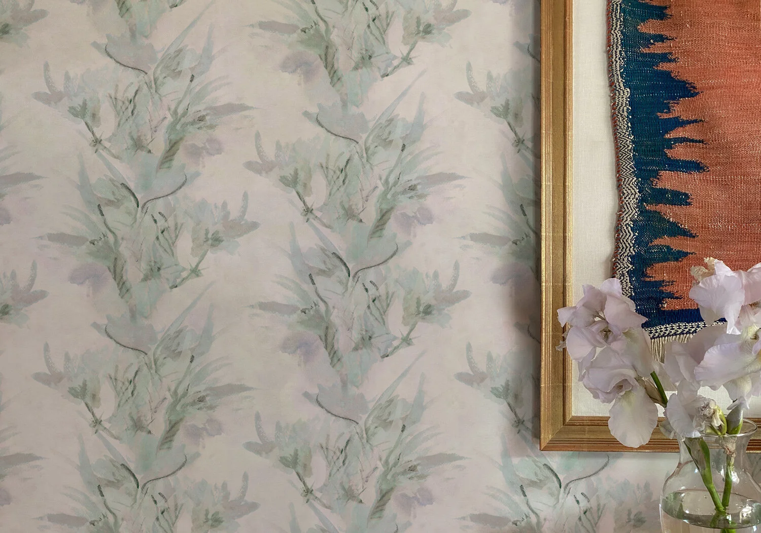 Desert Flowers - Sage Mural Wallpaper — BRIANA DEVOE