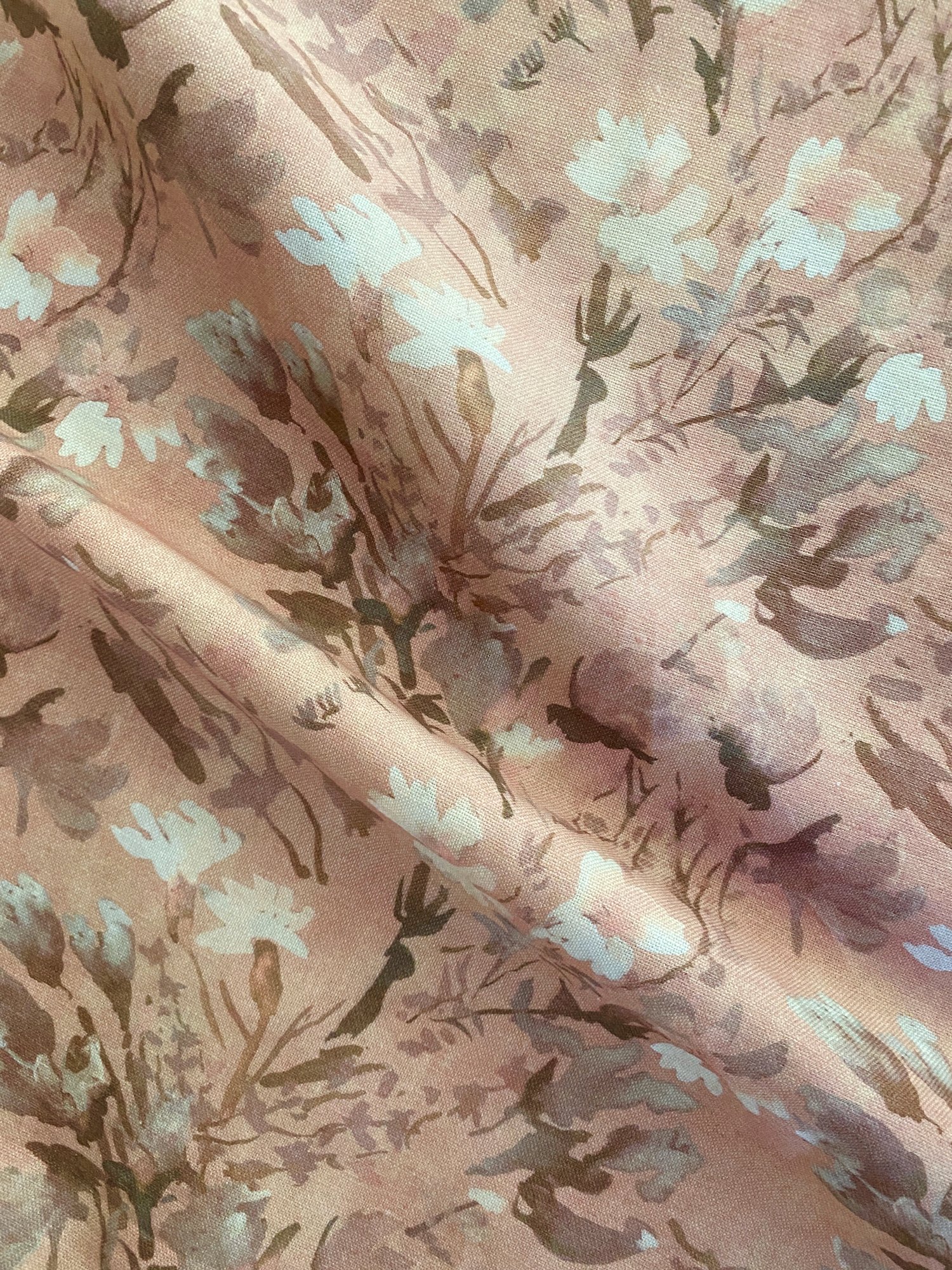 Canyon Bloom - Terracotta Fabric