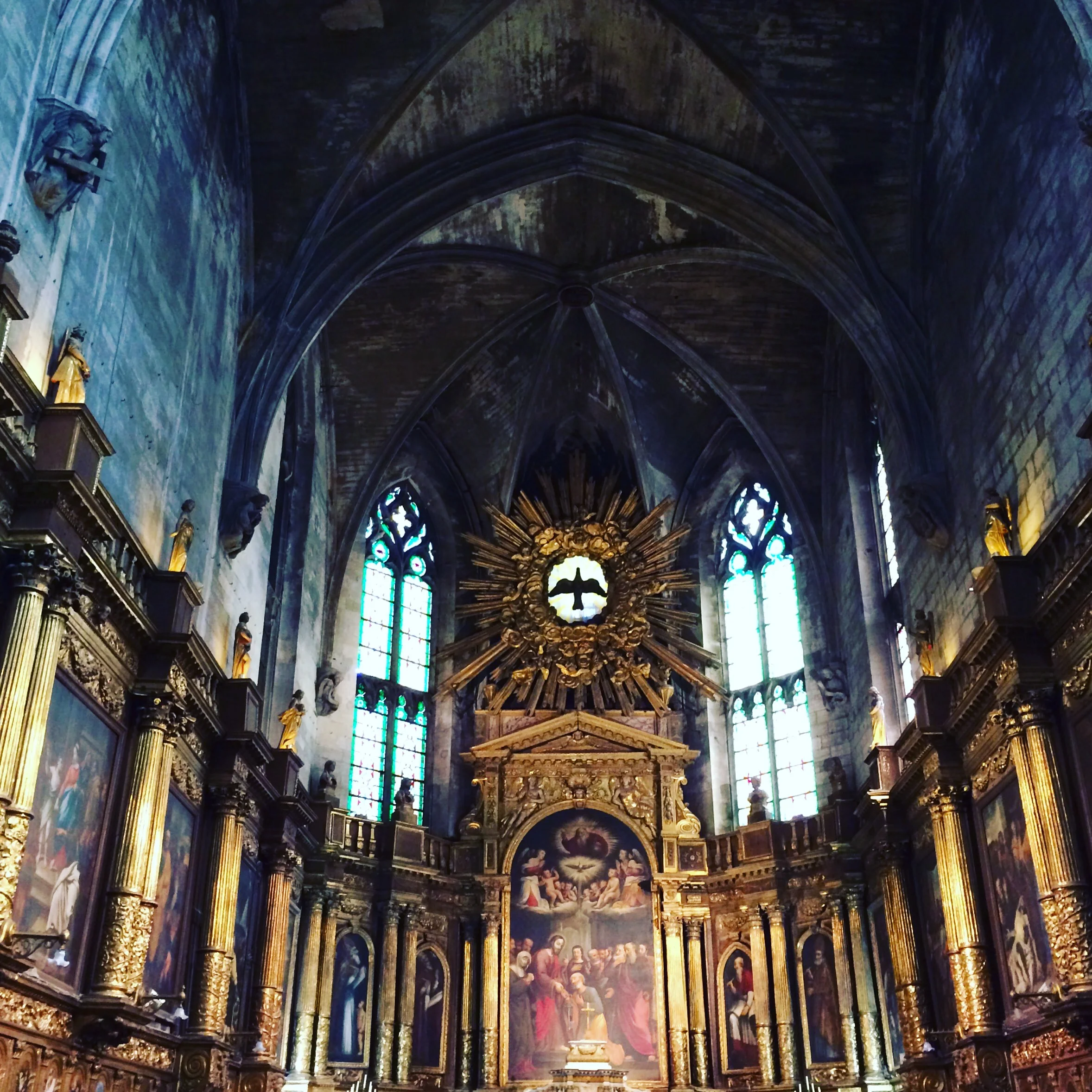 ABC. Another Beautiful Church. Avignon, France. October 2015.