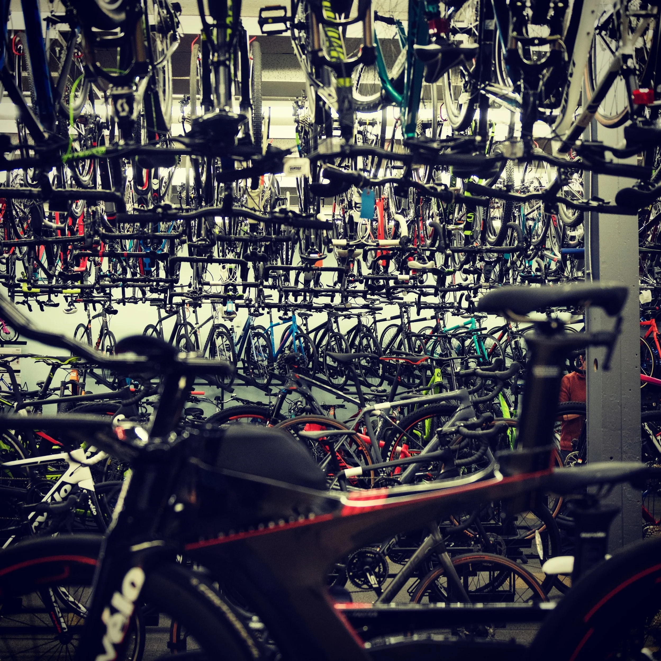  Ready for spring. Now Bike, St. Paul, MN, March 2018. 