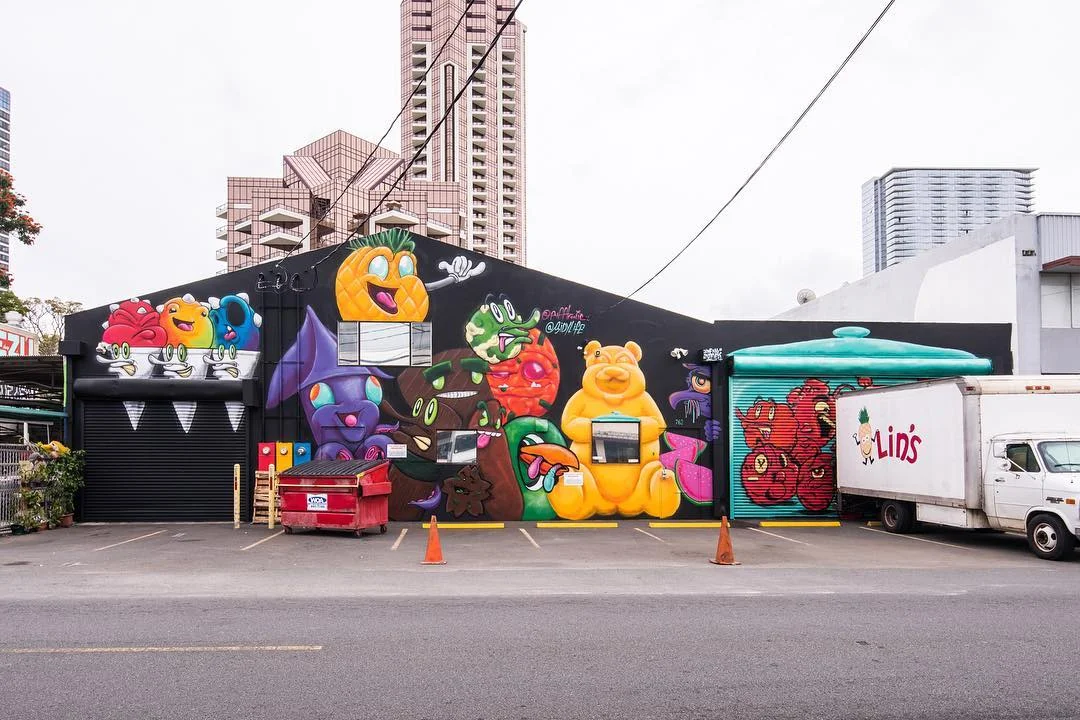 Powow 2018 Collaboration with Puff for Lin's Snacks Hawaii