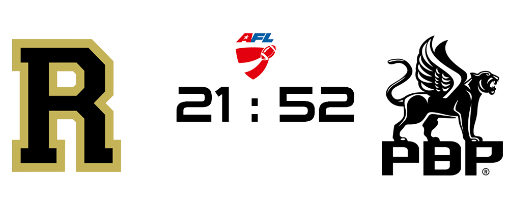 AFL // vs. SonicWall Rangers Mödling