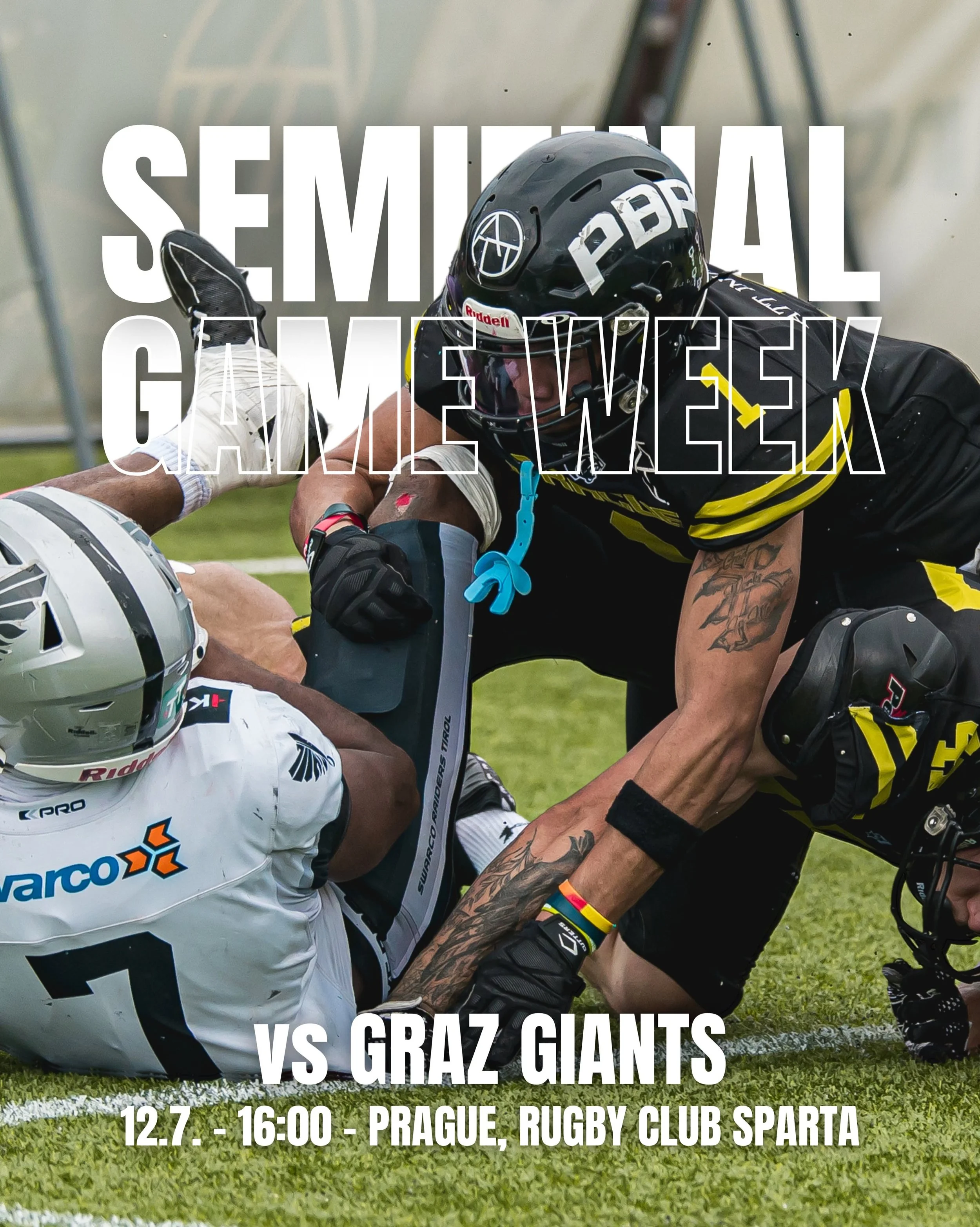 Zápas roku je tu - Semifinále AFL v Praze!