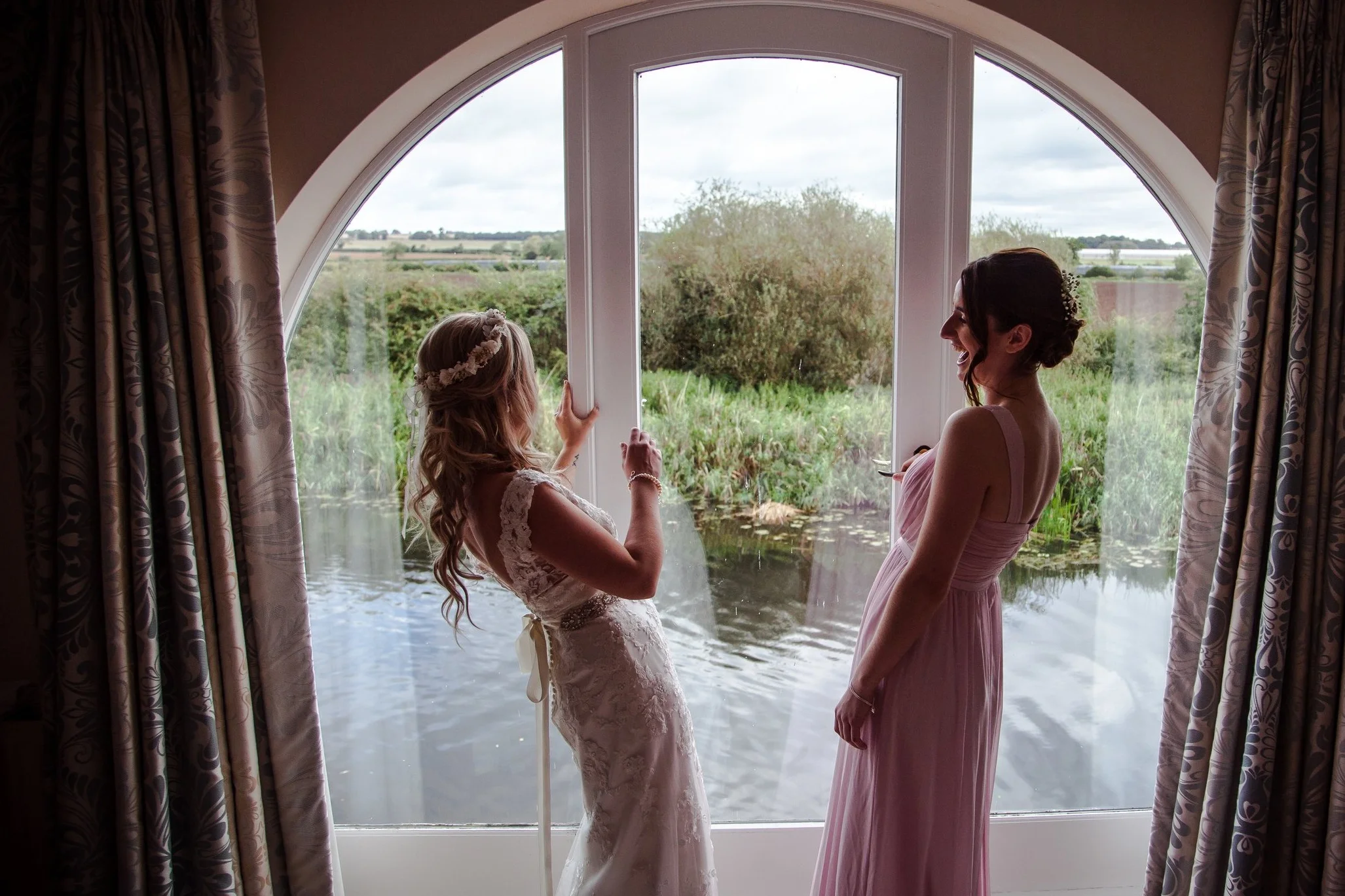 The Reed's elegant Wedding at Compton Verney