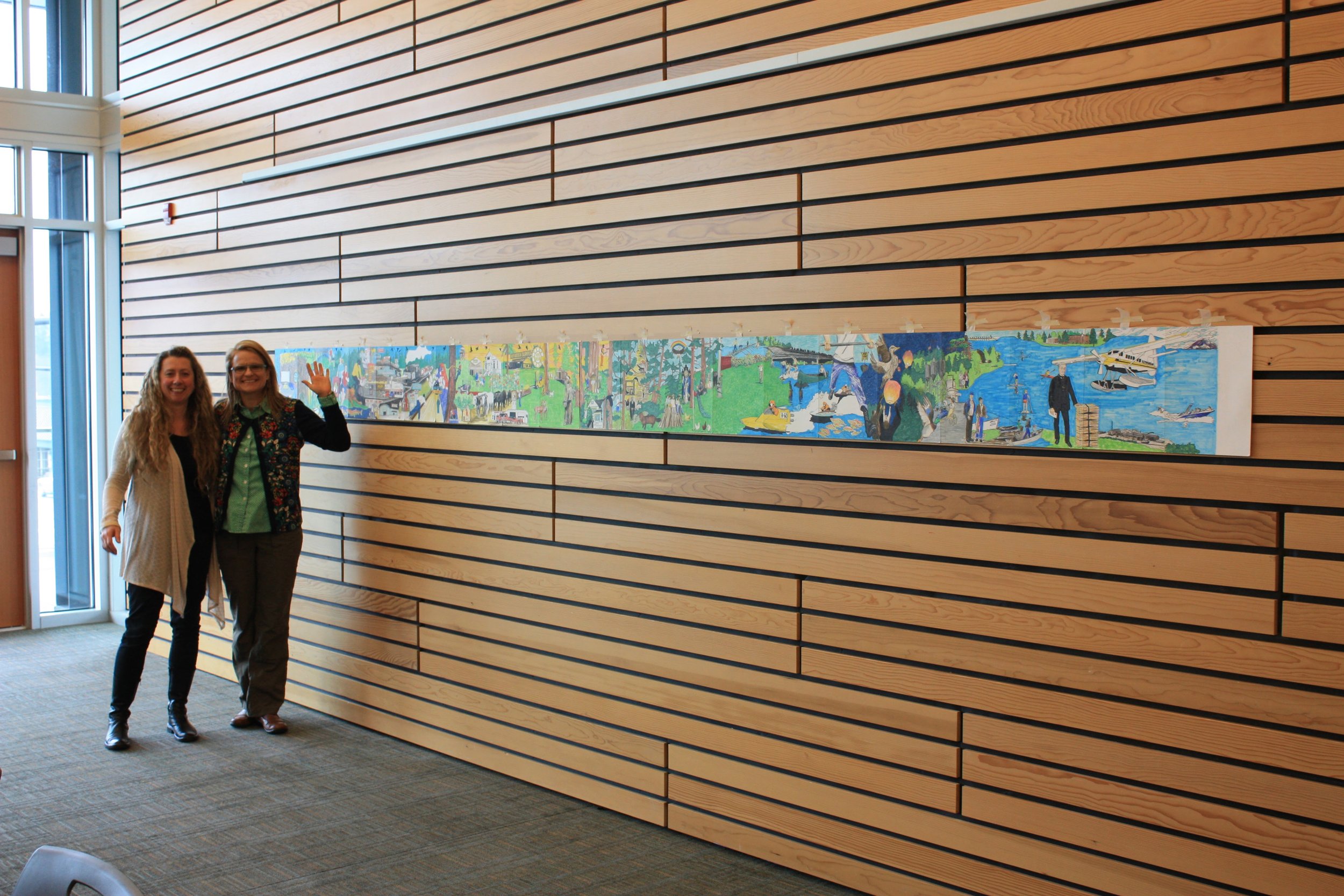 Design for Kenmore Mural Project, 12"x188"