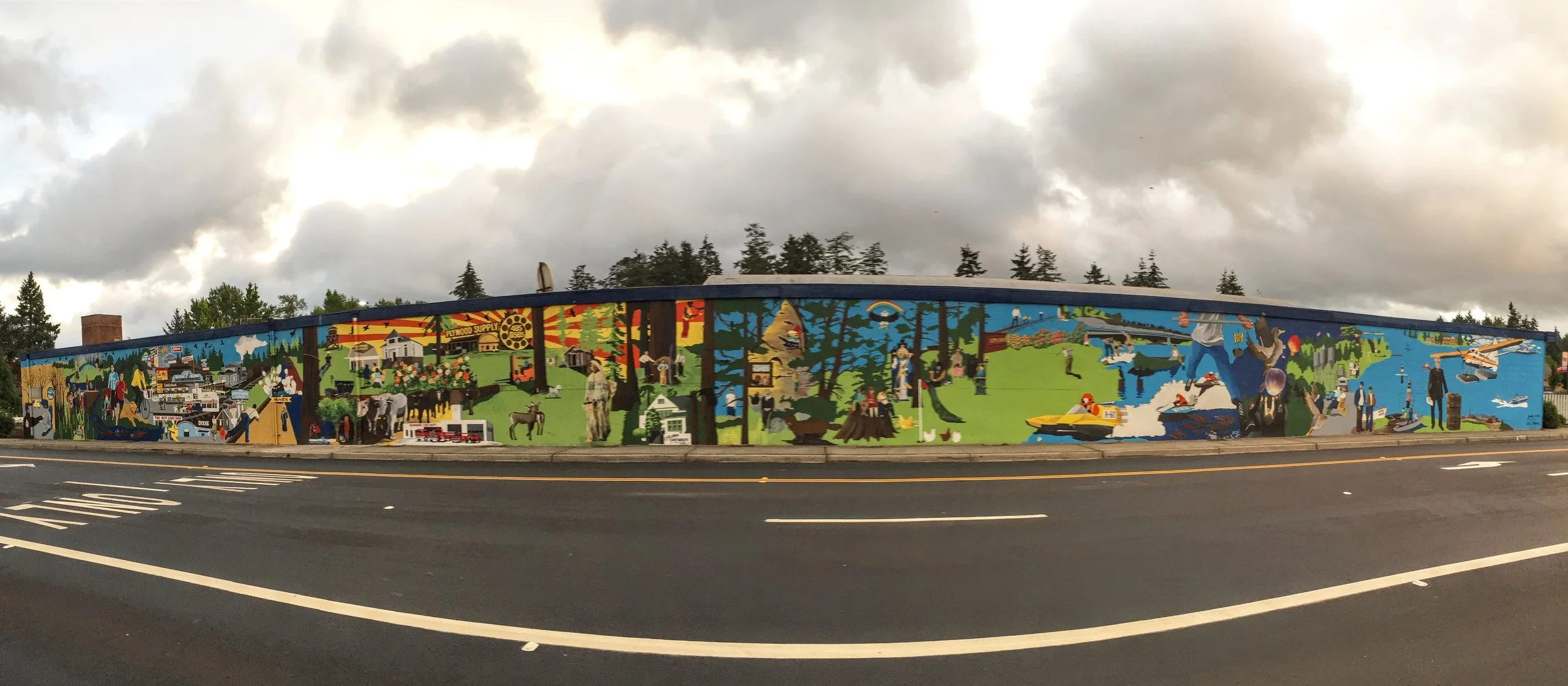 Kenmore Mural Project completed