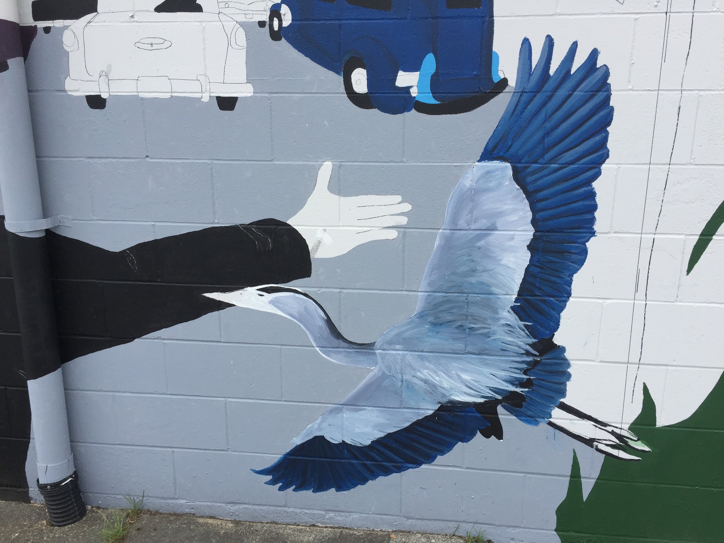 Kenmore Mural Project, detail