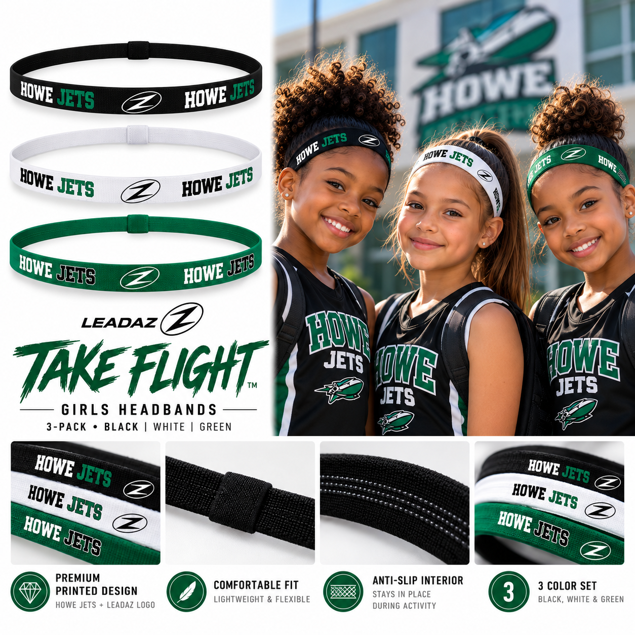 Leadaz Howe Jets Headband Collection.png