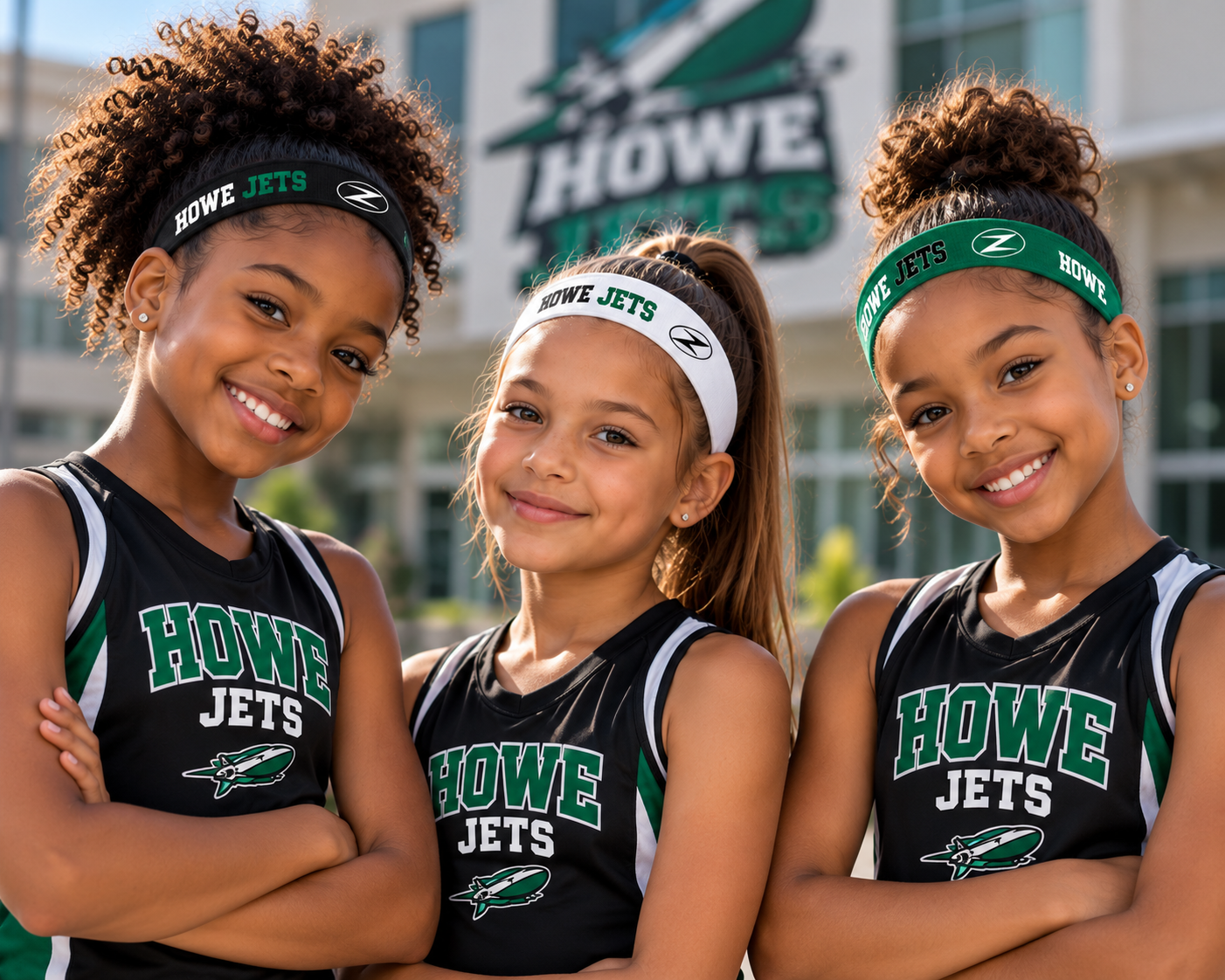 Leadaz Take Flight Girls Headband -3 Pack