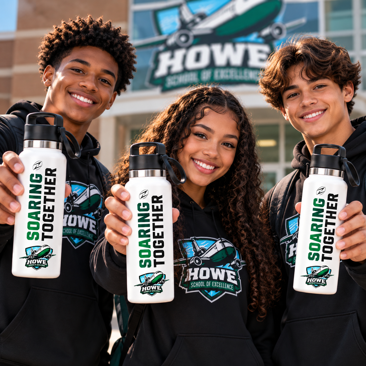 Leadaz Soaring Together Water Bottle