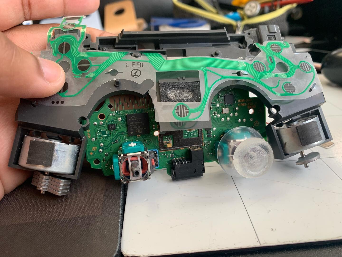 PS4 Controller repair. A few of the buttons stopped working altogether. Good as New. 📲Call, Text, or slide in our DMs to schedule an appointment. You have our permission. ⭐️⭐️⭐️⭐️⭐️⠀⠀⠀⠀⠀⠀⠀⠀⠀⠀⠀⠀⠀⠀⠀⠀⠀⠀ ⠀⠀⠀⠀⠀⠀⠀⠀⠀⠀⠀⠀⠀⠀⠀⠀⠀⠀
💻 EzekielTech
📲: (845) 857-5