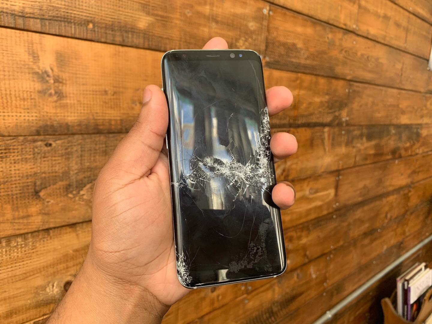 Samsung Galaxy S8 Screen Repair for Jake. Almost forgot to post a Repair today😅 A bit late but we always work overtime. Original Samsung Screen &amp; Backed by our Lifetime Warranty. 📲Call, Text, or slide in our DMs to schedule an appointment. You 