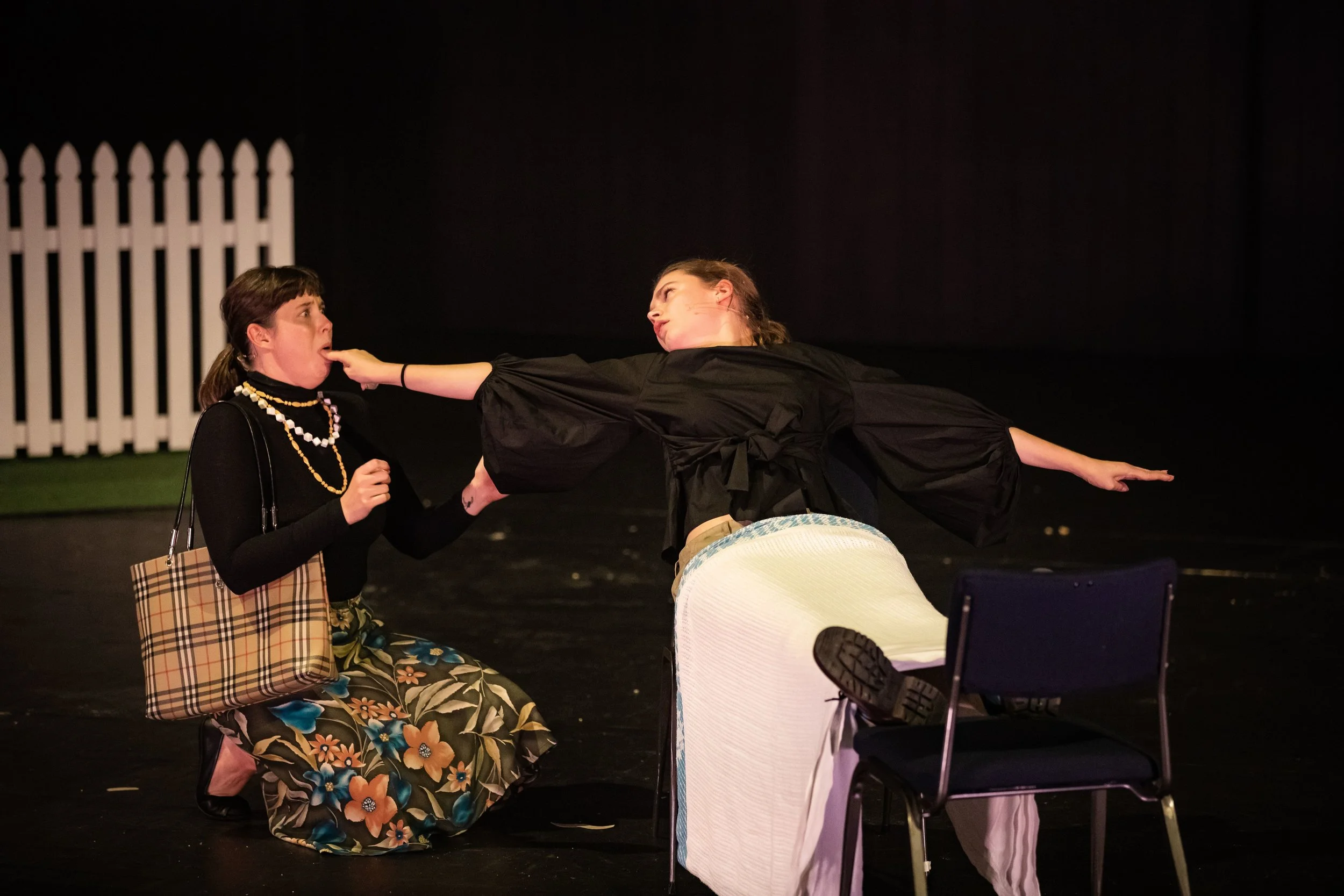 Rachael Colquhoun-Fairweather (left) and Sophia Morrison (right)