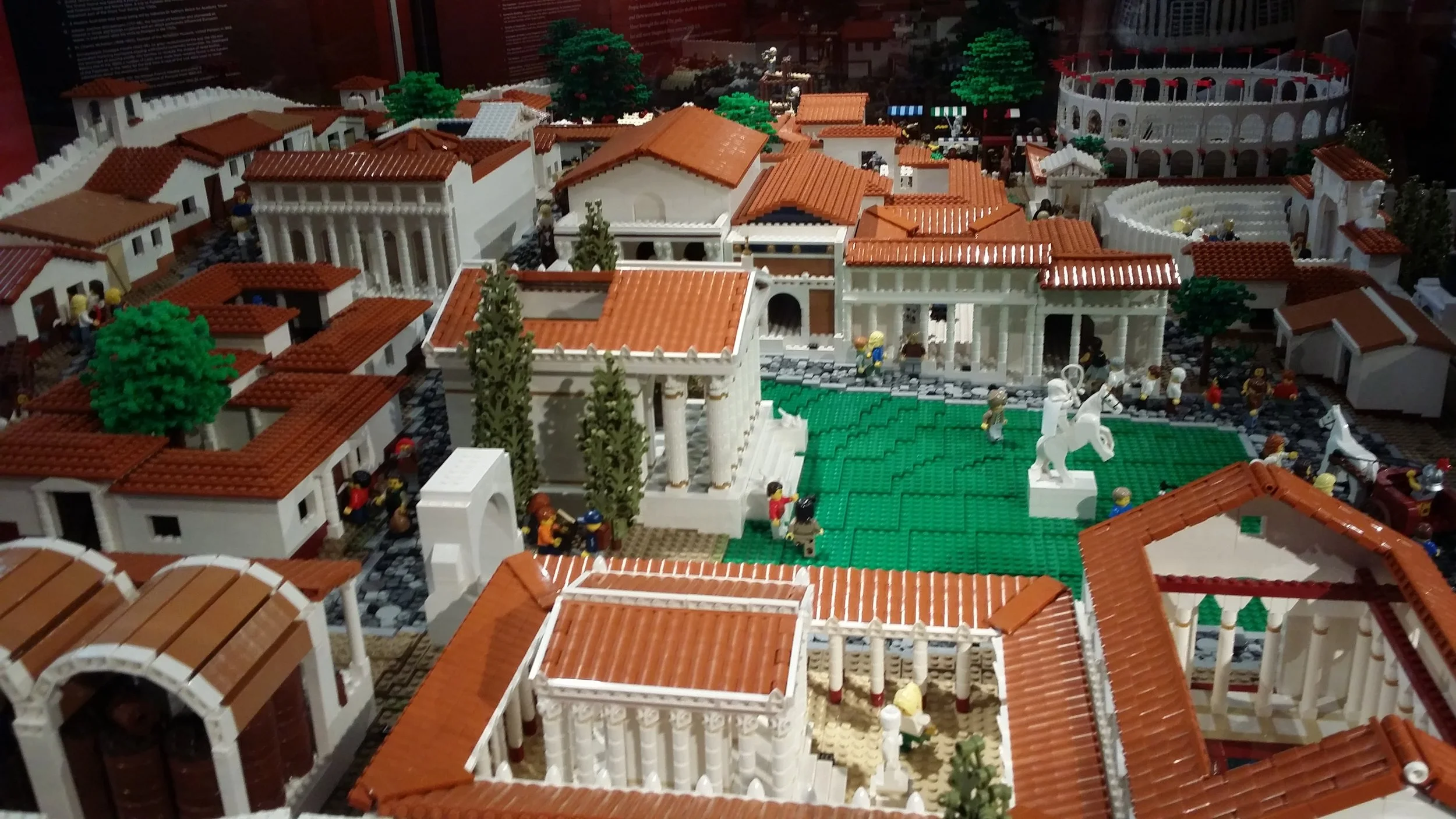 LEGO Pompeii's blocky delight
