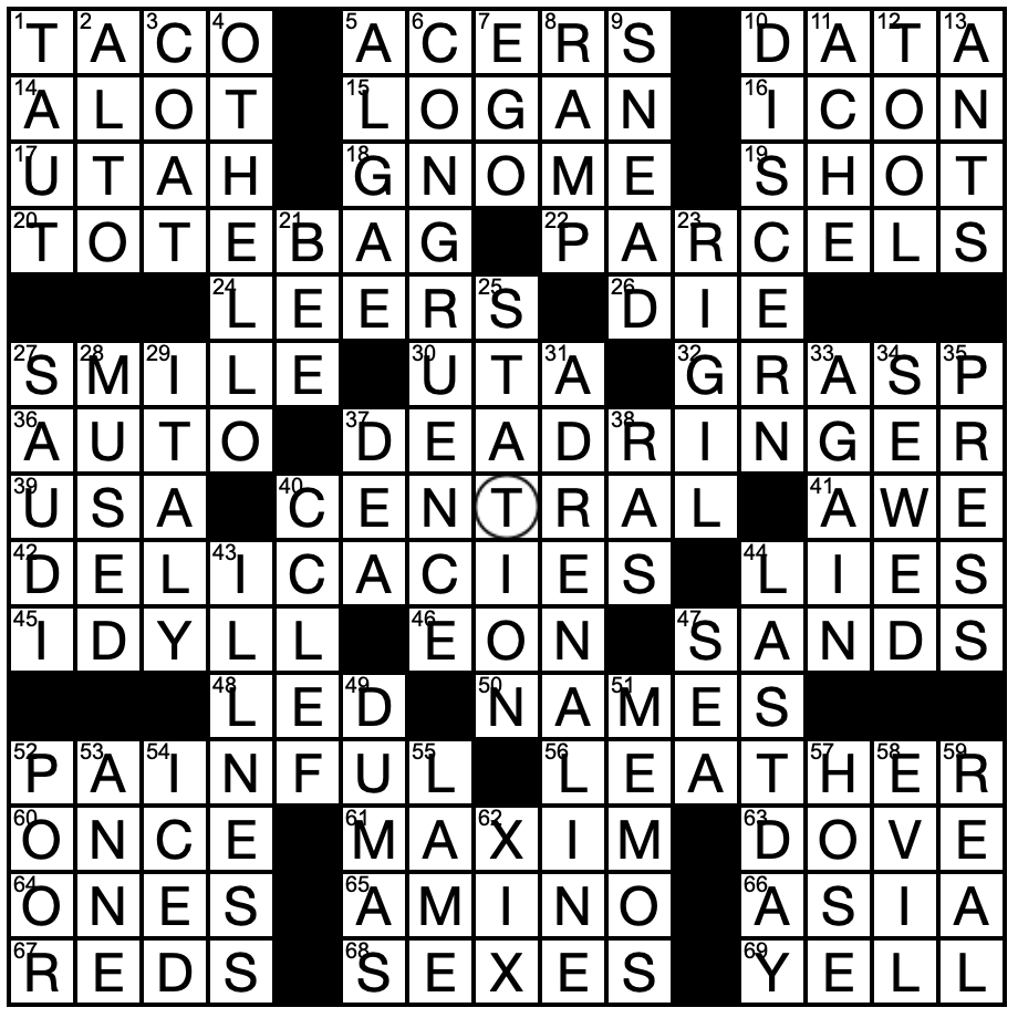 Crossword Solutions — ISSUE 02
