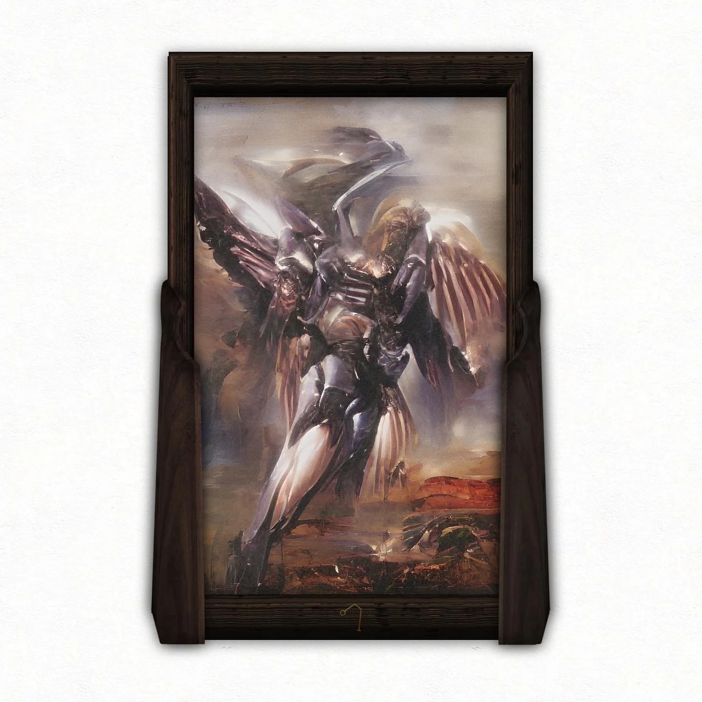 Studies for Icon (The Archangel of Australia)