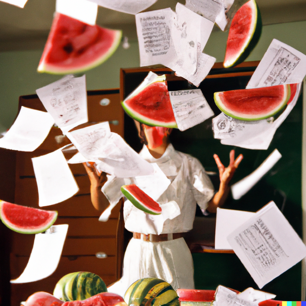 Maths question involving 32 watermelons targets specific student’s love of the fruit